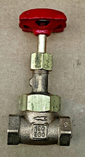 Milwaukee 1/4" Brass Globe Valve Fig 590 150 SWP 300 WOG Threaded USA made