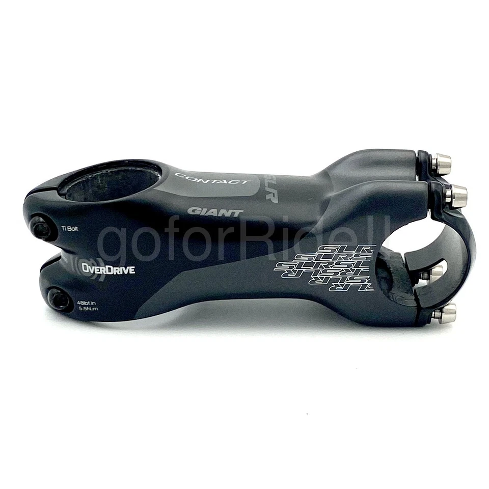 GIANT CONTACT SLR OD2 1-1/4" Bike Stem 8 Degree Full Carbon - 31.8mm x 100mm - Image 4 of 4