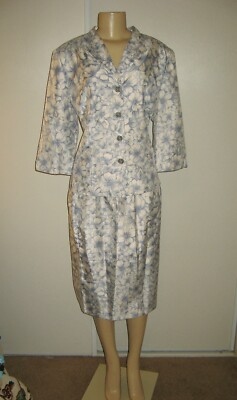 Perceptions Petite Women's Designer 2-Piece Set Floral Dress