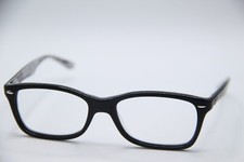 NEW RAY-BAN RB 5228 5405 BLACK LETTERPRINT AUTHENTIC FRAMES EYEGLASSES 53-17