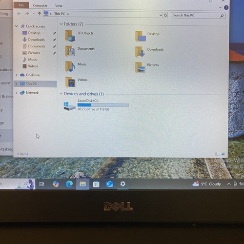 Dell Latitude E4200 Laptop Notebook 12.1" 120SSD Windows 10 Faulty Battery Spare - Picture 2 of 10