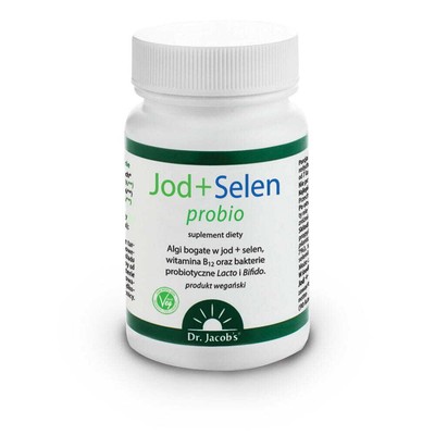 Dr. Jacob's Jod und Selen Probio 90 vegane Kapseln