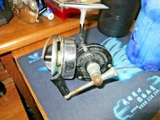 ~~Vintage Fishing Reel~~Bache Brown Mastereel~Model 3~~Half Bail Spinning Reel~~