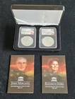 2020-W 1oz 2-Coin Silver American Eagle Set MS70 NGC Mercanti & Jones FDOI w Box