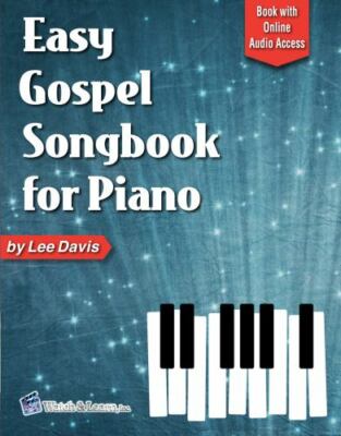 Easy Gospel Songbook for Piano Book with Online Audio Access, Brand New, Free...