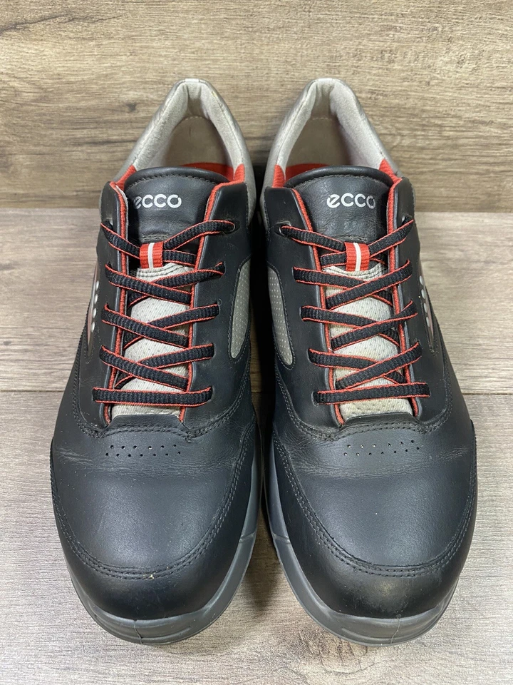 Ecco Base One Golf HydroMax Shoes Spikes Black Gray Mens Size EU 42 US 8, 8.5 - Image 4 of 4