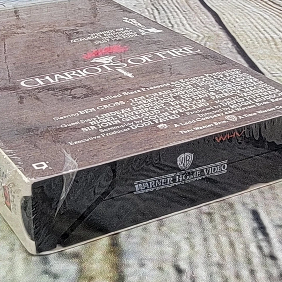 Chariots of Fire VHS Tape 1981 Warner Home Video NEW Sealed Watermark Classic - Image 3 of 3