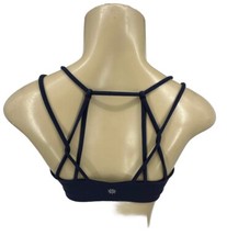 ATHLETA Small  Women Breathe In Bra Navy Blue Powervita 1-7