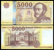 Hungary 5000 Forint 2016 P205a UNC