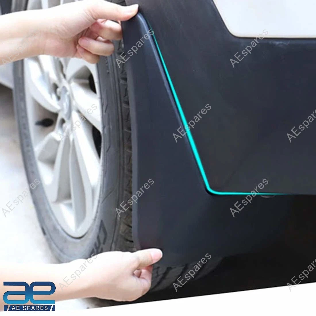 Mud Flap Set of 4 For Suzuki Swift Dzire Type 2 2008 2009 2010 view 4