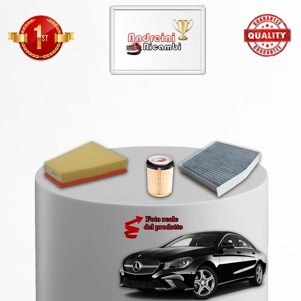 Kit Wartung 3 Filter Mercedes Cla 250 C117 160KW 218PS Ab 2015-image
