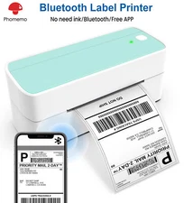 Phomemo Bluetooth Thermal Shipping Label Printer Wireless 4x6 Phone PC LOT