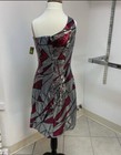 Size 0-2 Silver Pink & Black Sequin Prom Party Formal Cocktail Dress NWT — photo 2