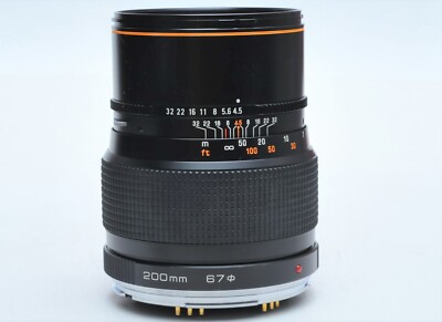 Zenza Bronica Zenzanon S 200mm f4.5 for S/SQ Series 6x6 | eBay