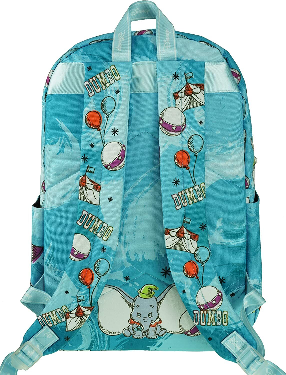 Disney Dumbo 17" Oversize Print Daypack Backpack Bag WITH LAPTOP COMPARTMENT