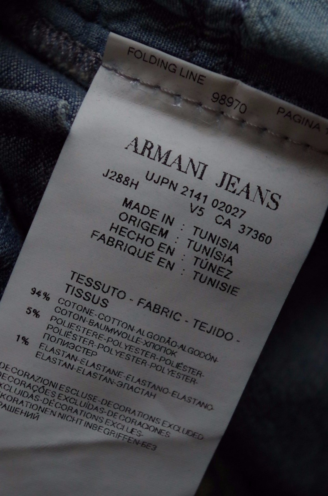 ARMANI JEANS 25 w25 WOMENS SHORTS CAPRI CROPPED JEANS DENIM FADED RIPPED  SOLID 0 | eBay