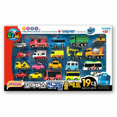 Tayo The Little Bus Friends Special Mini Car Full Set 19 Teile / Korean Toys