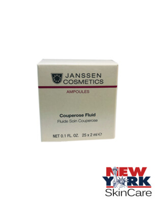 Janssen Couperose Fluid - Fluide Soin Couperose 25 Ampoules  (2ml each) Brand Ne
