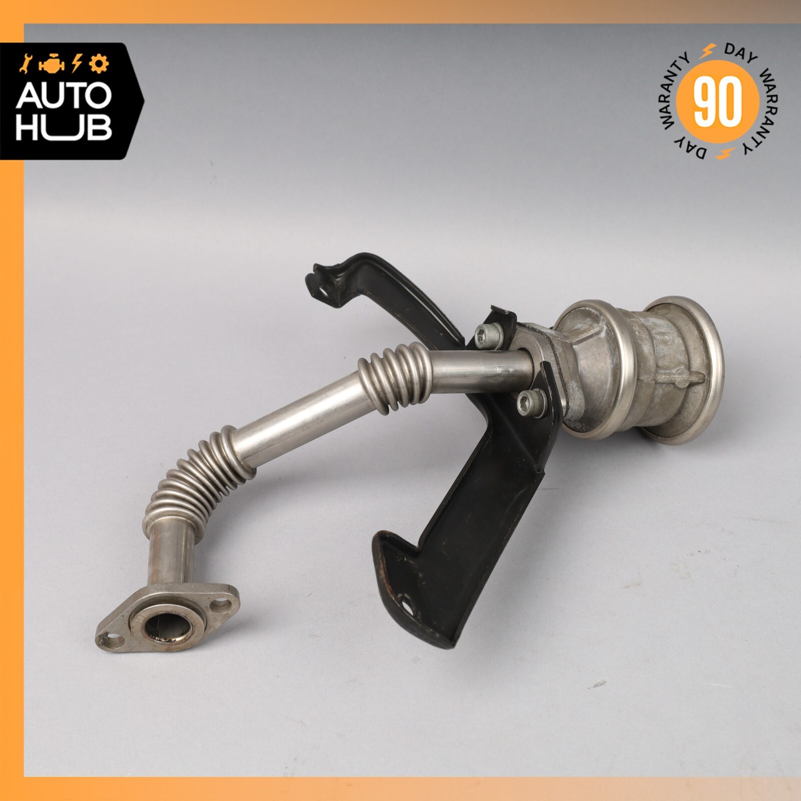 05-07 Maserati Quattroporte M139 Left Air Pump Check Valve EGR w/ Line OEM 79k