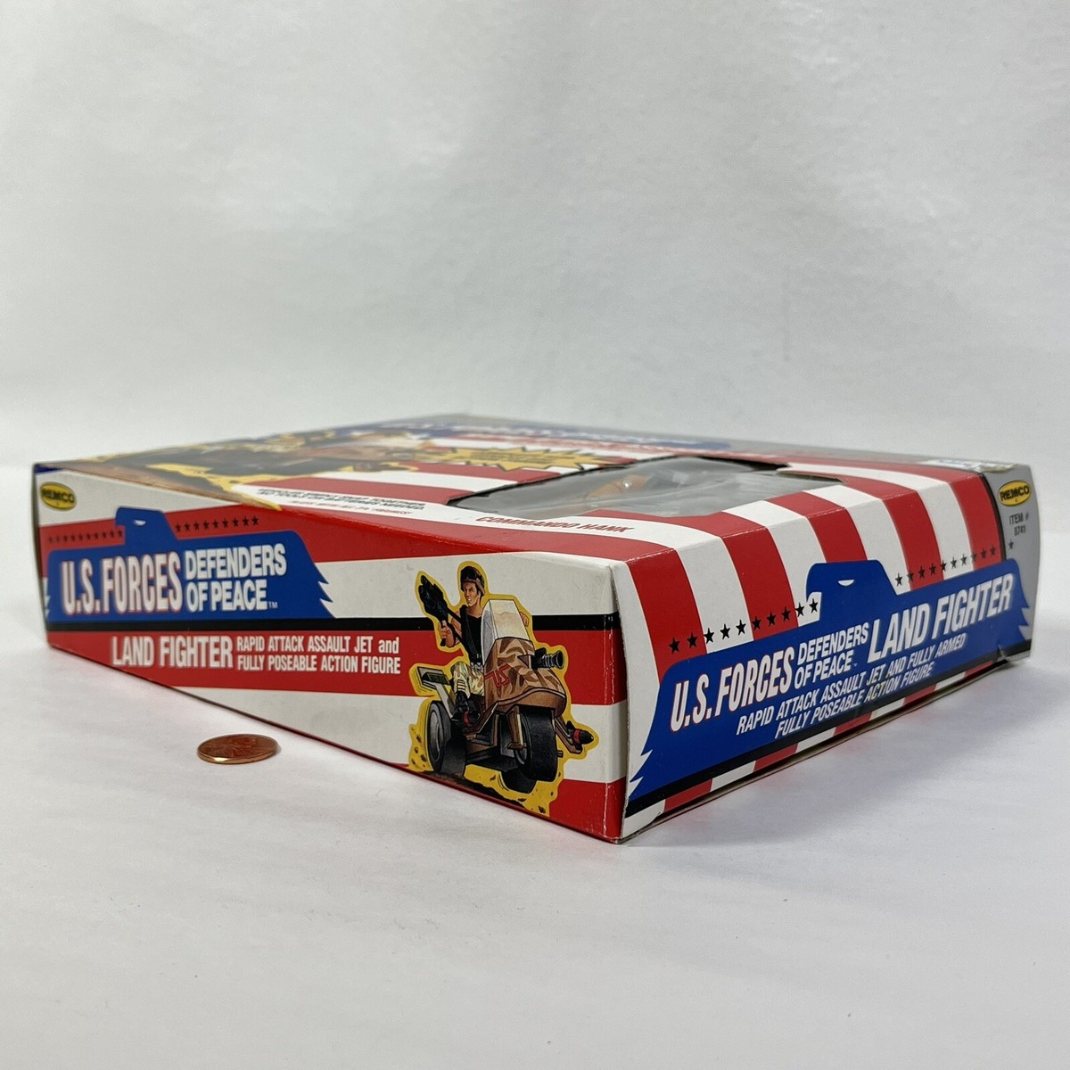 Vintage 1986 Remco US FORCES Defenders Of Peace Commando Hank +