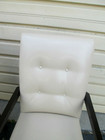 55577 SET OF 4 LEATHER? BERGERE OFFICE DINING CHAIR S   ARMCHAIR S — photo 6