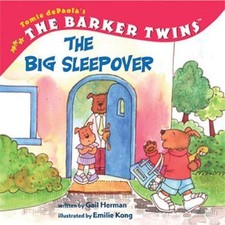 The Barker Twins, The: Big Sleepover by Gail Herman;  Tomie dePaola