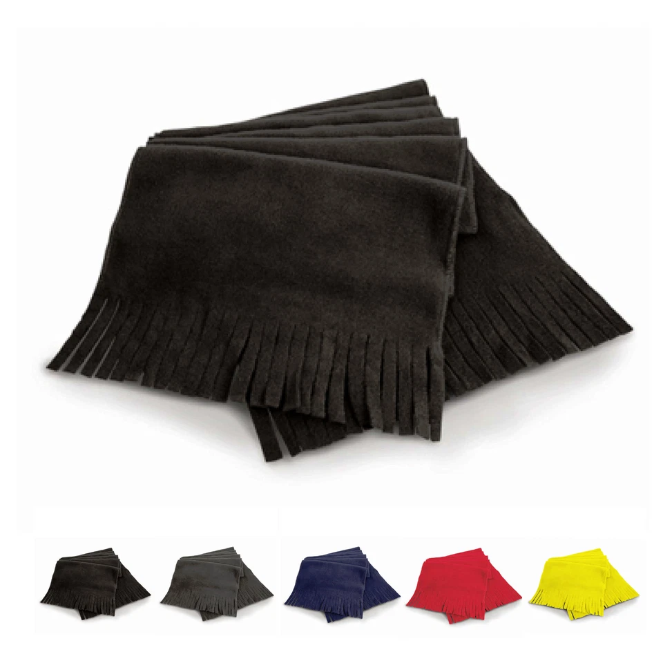 Result Herren Damen Fleece Vlies Polartherm Tassel Scarf Schal Winter Neu RT143