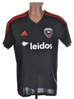 DC UNITED MLS 2016/2017 HOME FOOTBALL SHIRT JERSEY ADIDAS SIZE L