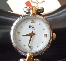 ESQ Swiss Women 100517 Two-Tone Stainless Steel Quartz Analog Watch Classic Gift