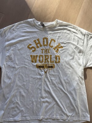 Vanderbilt Beats Alabama Shock The World Vandy Tee 3XL 