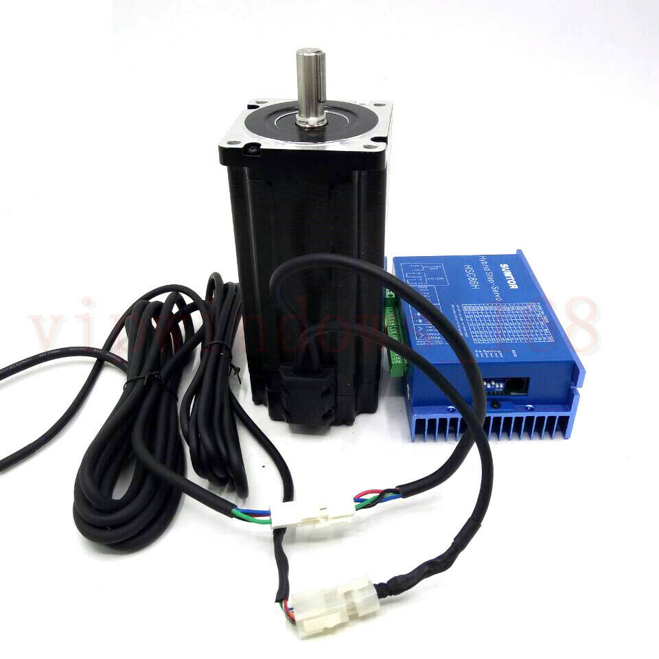 NEMA34 12.5NM Closed-loop Stepper Motor Hybrid Servo Driver &Power