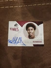 2010 SP Authentic #S-MR Micheal Ray Richardson Sign of the Times Auto On Card
