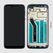 USA For Motorola G7 Power XT1955-5 XT1955-6 LCD Touch Screen Digitizer Frame