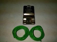 C-6 Lionel O 027 gauge CTC track lockon with wires track connector VGC 26