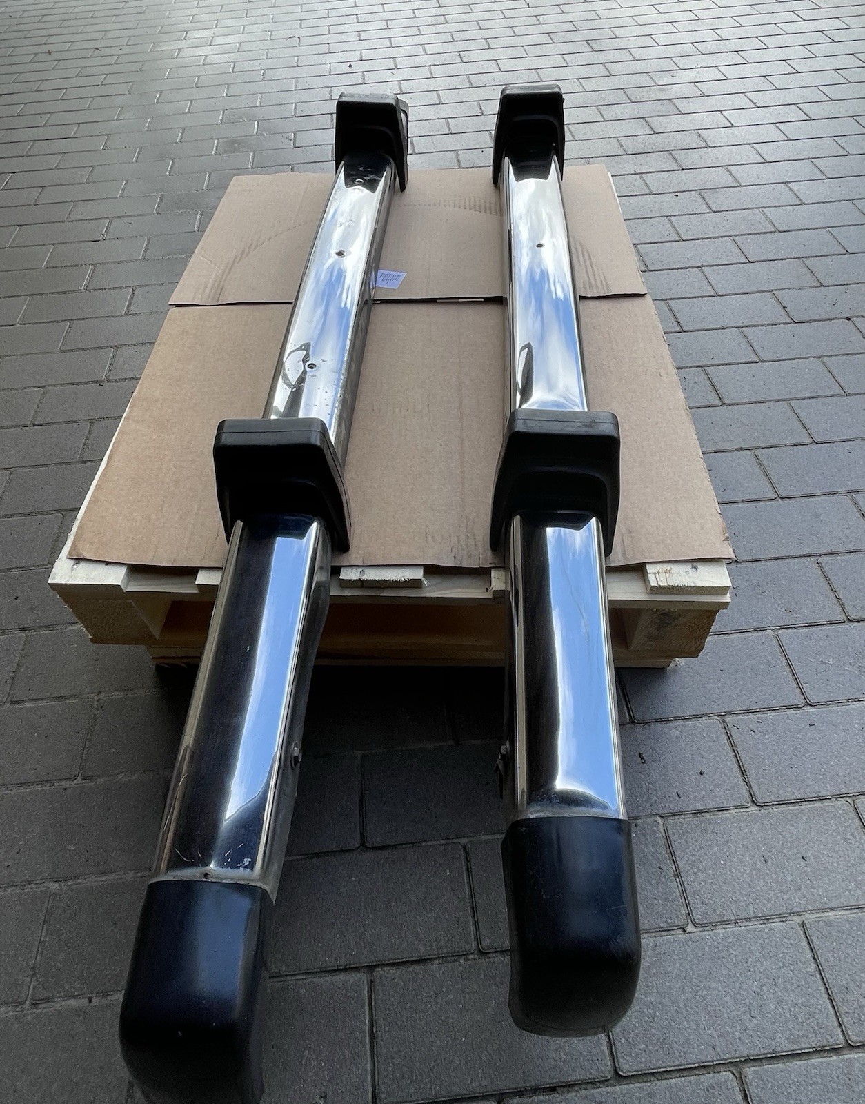 Trabant 601 Stoßstange chrom Komplett