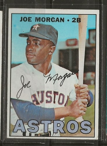 Joe Morgan #337 1967 Topps card