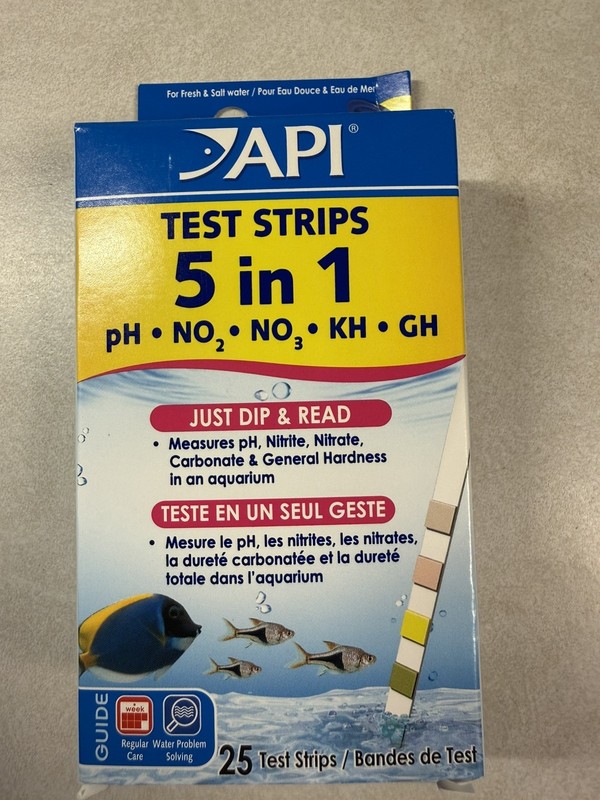 API 5 in 1 Test Strips