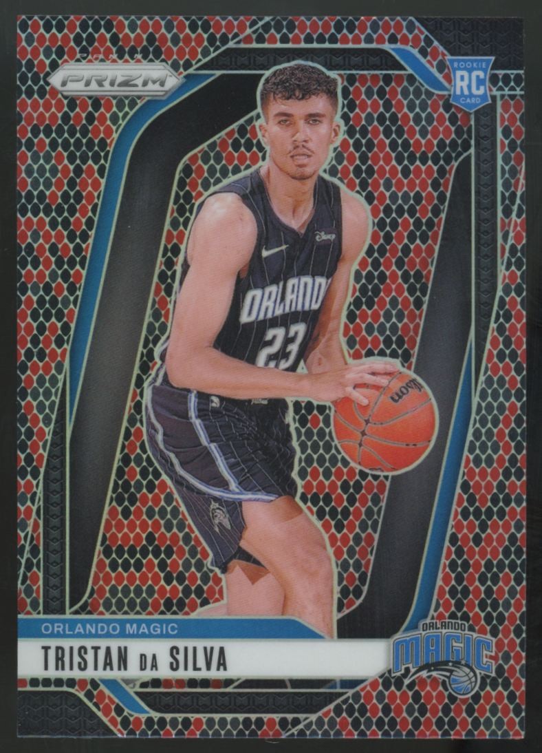 2024-25 Panini Prizm Tristan Da Silva RC Snakeskin SSP #256
