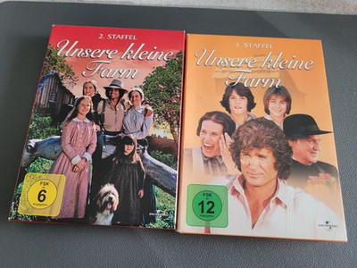 DVD Box Unsere kleine Farm Staffel  2 + 5 ( 2. + 5. Staffel ) je 6 im Schuber