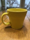 Fiestaware Sunflower Yellow Coffee Mug 15 Oz Collectible Art Pottery Ceramic Cup
