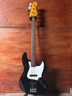 Fender Japan JB62 Jazz Bass Black Electric Bass Guitar Shipping From Japan