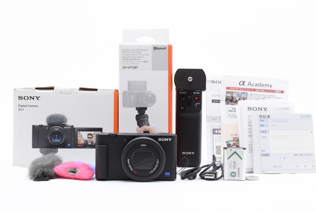 ソニー VLOGCAM ZV-1 Shooting Grip Kit Amazon.com : Newmowa Mini Shooting Grip vlog Camera Grip for