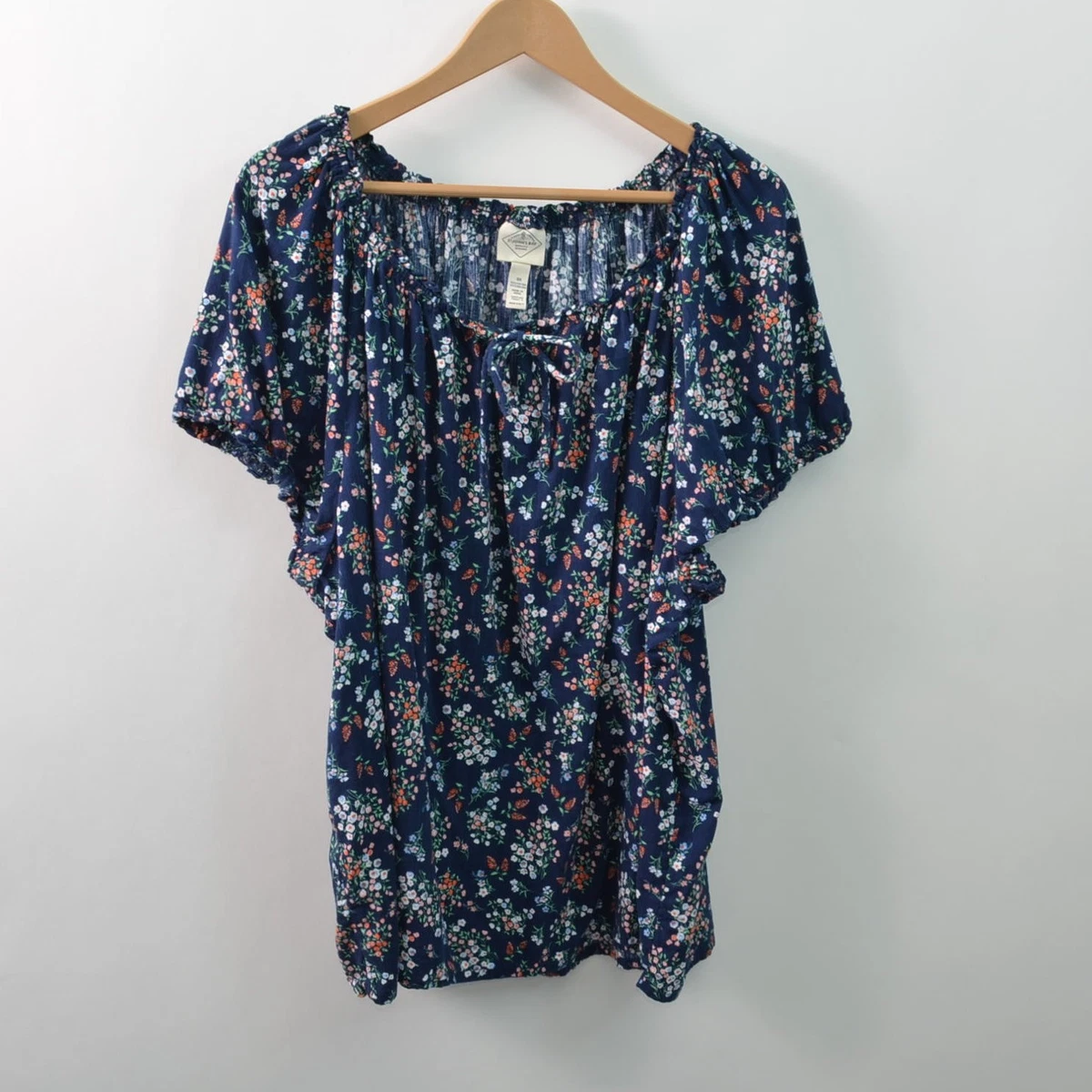 Pull femme manches 3/4 revers boutonnés