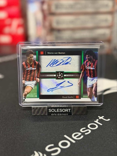 Topps Museum Collection 24/25 – 1/1 Dual Auto – Ruud Gullit & Marco van Basten