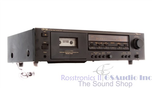 Nakamichi CR-3A Cassette Deck. NEAR MINT. Fully Serviced. Works Great. EXCELLENT