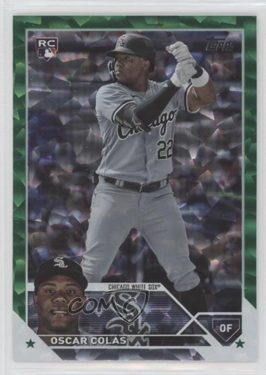 2023 Topps Series 2 Green Foil 260/499 Oscar Colas Oscar Colás #545 11ur