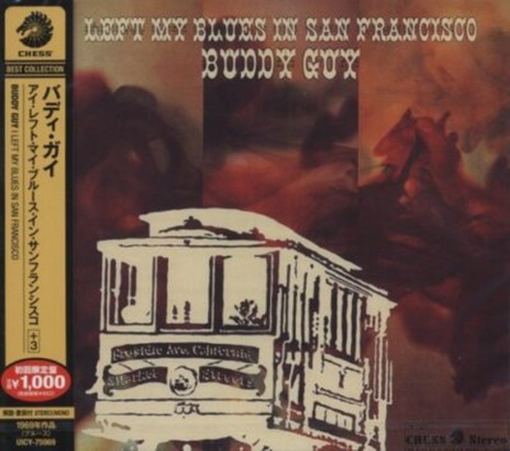 BUDDY GUY-I Left My Blues In San Francisco-JAPAN CD Bonus Track Ltd/Ed