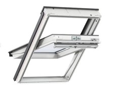 VELUX 94 x 118cm GGL PK06 2070 White Centre Pivot Window Laminated