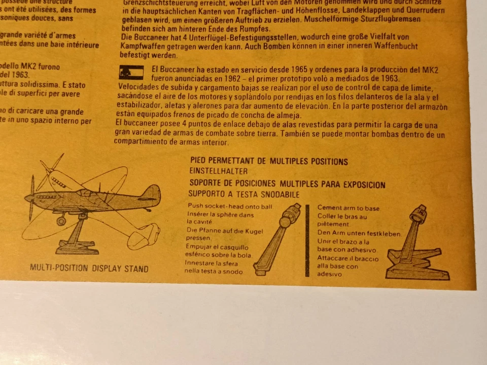 Matchbox Buccaneer S2B PK 106  scale 1:72 NO DECALS , NO CUPOLINO CABINA - Immagine 3 di 4