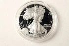 NobleSpirit GEM BU 2000 American Silver Eagle PROOF 1oz .999 w Box & CoA